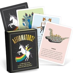 Affirmators! Original: 50 Affirmation Cards Deck (50 cards)
